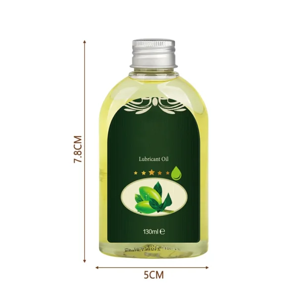 130ml Sensual Massage Oil Natural Plant Ingredients Lubricant - Image 6